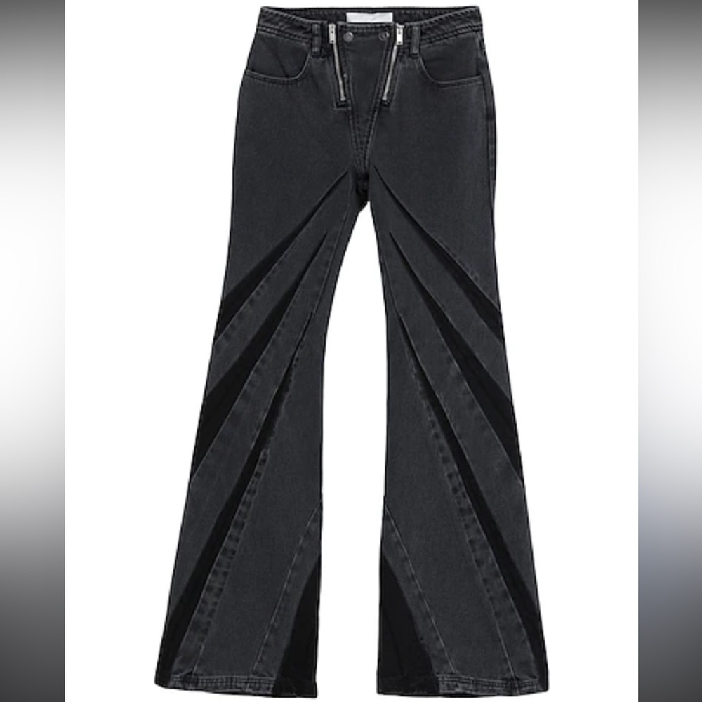 Dion Lee Darted Flared Jeans